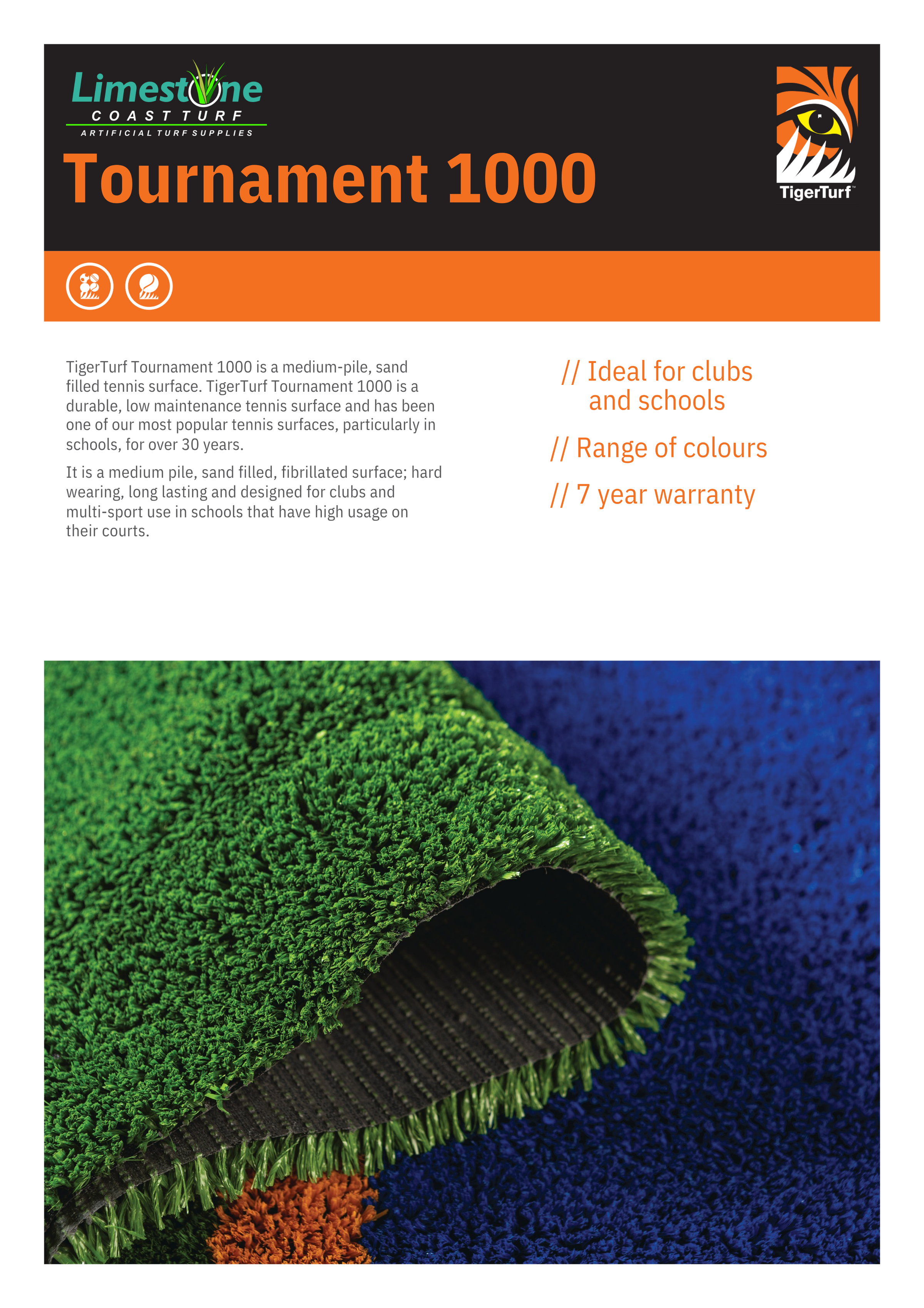 Tiger Turf Tiger Turf Tournament1000 | Limestone Coast Turf, All Your Landscaping ...